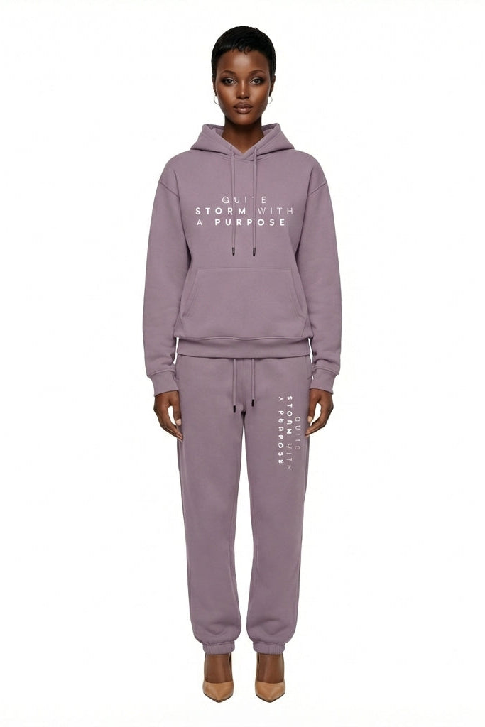 Quite Storm with a purpose fleece set