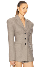 The Tweed S Curve Blazer