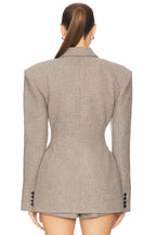 The Tweed S Curve Blazer