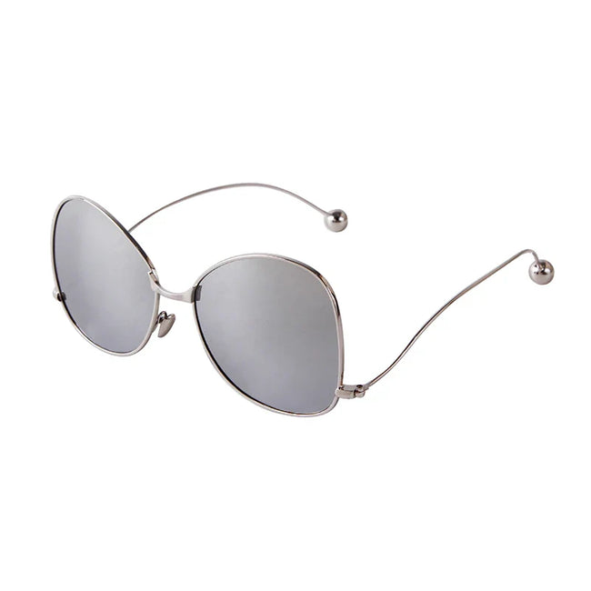 Radiant Gold Oversized Sunglasses Hover Image