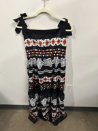 Amara Geometric-Print Maxi Dress