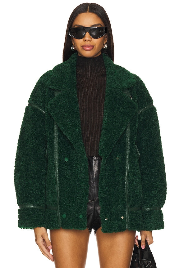 Badu Faux Fur Jacket Main Image