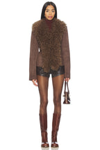 Alena Faux Suede Coat