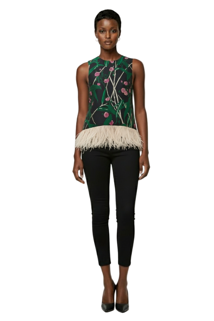 La Scala Feather Top