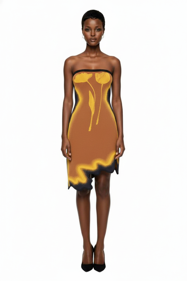 Lyndon Wavy Mini Dress Hover Image