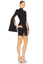 Mr. Gibson Mini Dress in Black