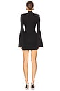 Mr. Gibson Mini Dress in Black