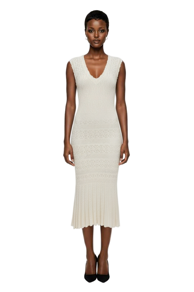 Marsella Crochet Dress Hover Image