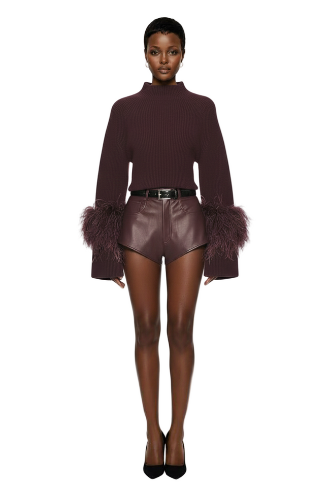 Mock Neck Sweater Hover Image