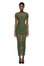 Noel Mesh Midi Dress
