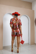 Ogochukwu Ankara Silk Loungewear Set