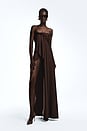 Enzo Asymmetric Maxi Dress