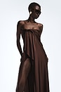 Enzo Asymmetric Maxi Dress