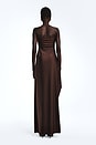 Enzo Asymmetric Maxi Dress