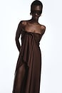 Enzo Asymmetric Maxi Dress