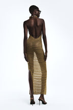 Bruni Crochet Gown