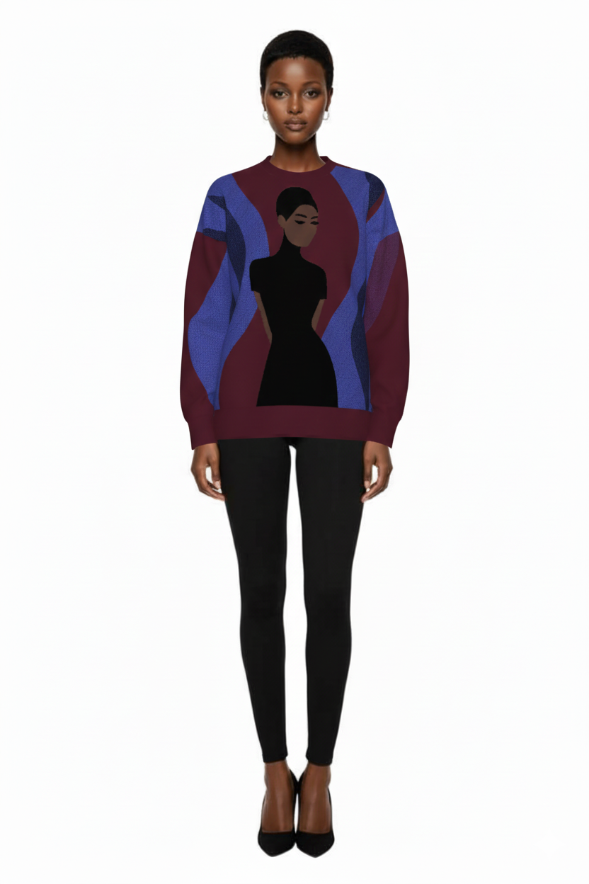 Regal Shadow Knit Sweater