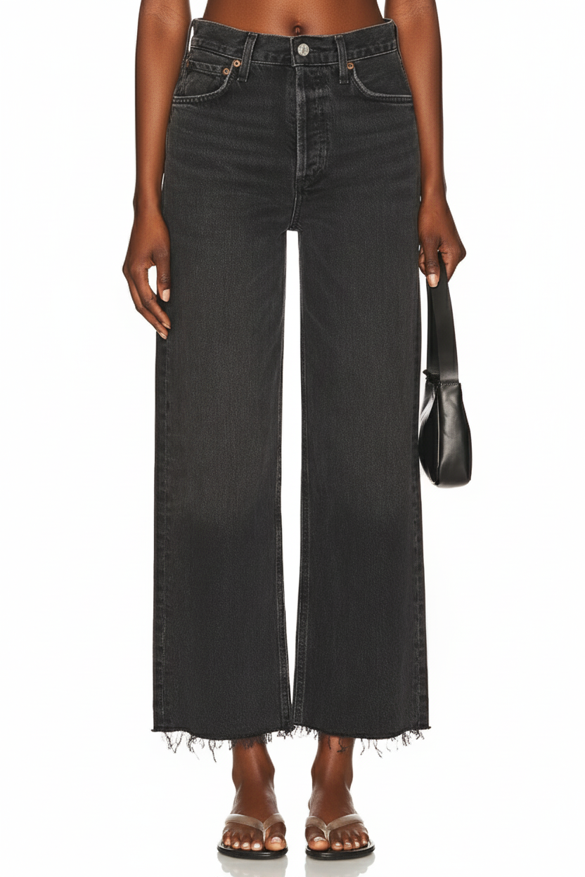 Ren High Rise Wide Leg Jeans
