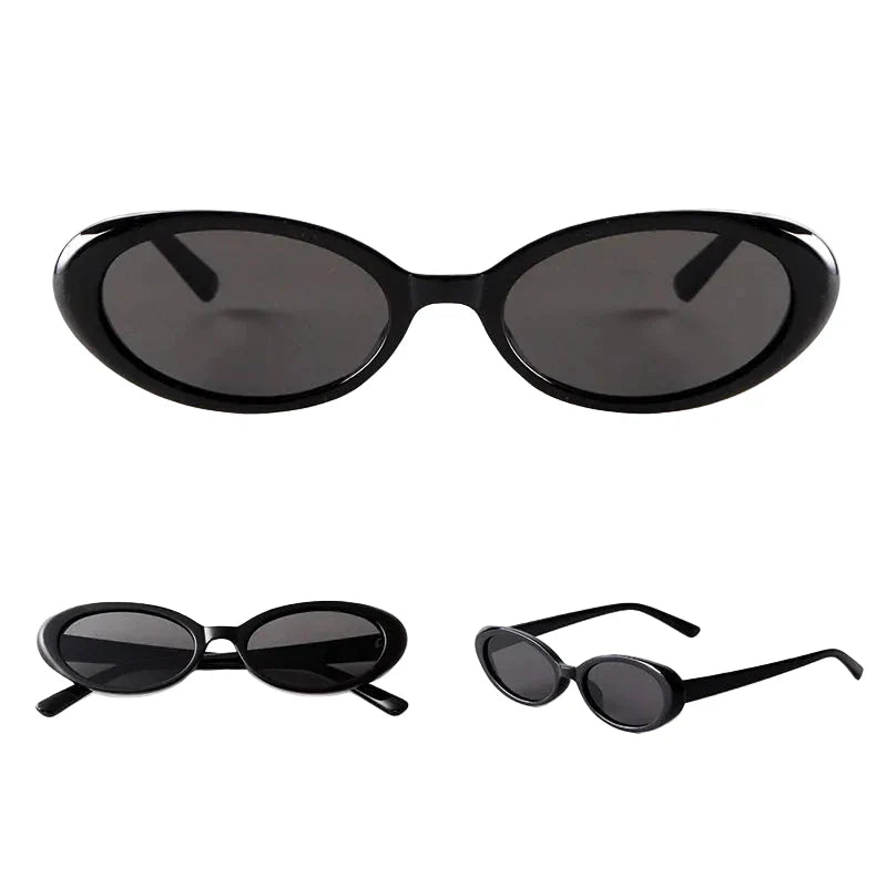 Daring Vintage Oval Sunglasses