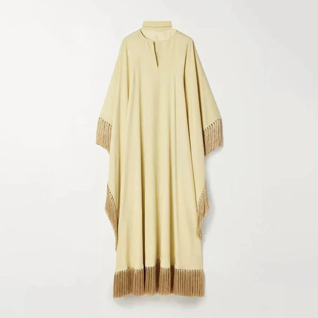 Liberated Oversized Fringe Kaftan Hover Image