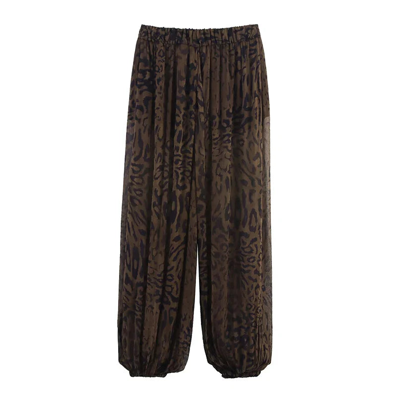 Wild Heart Leopard Lantern Pants