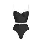 Worthy Bandeau Bodycon Swimsuit