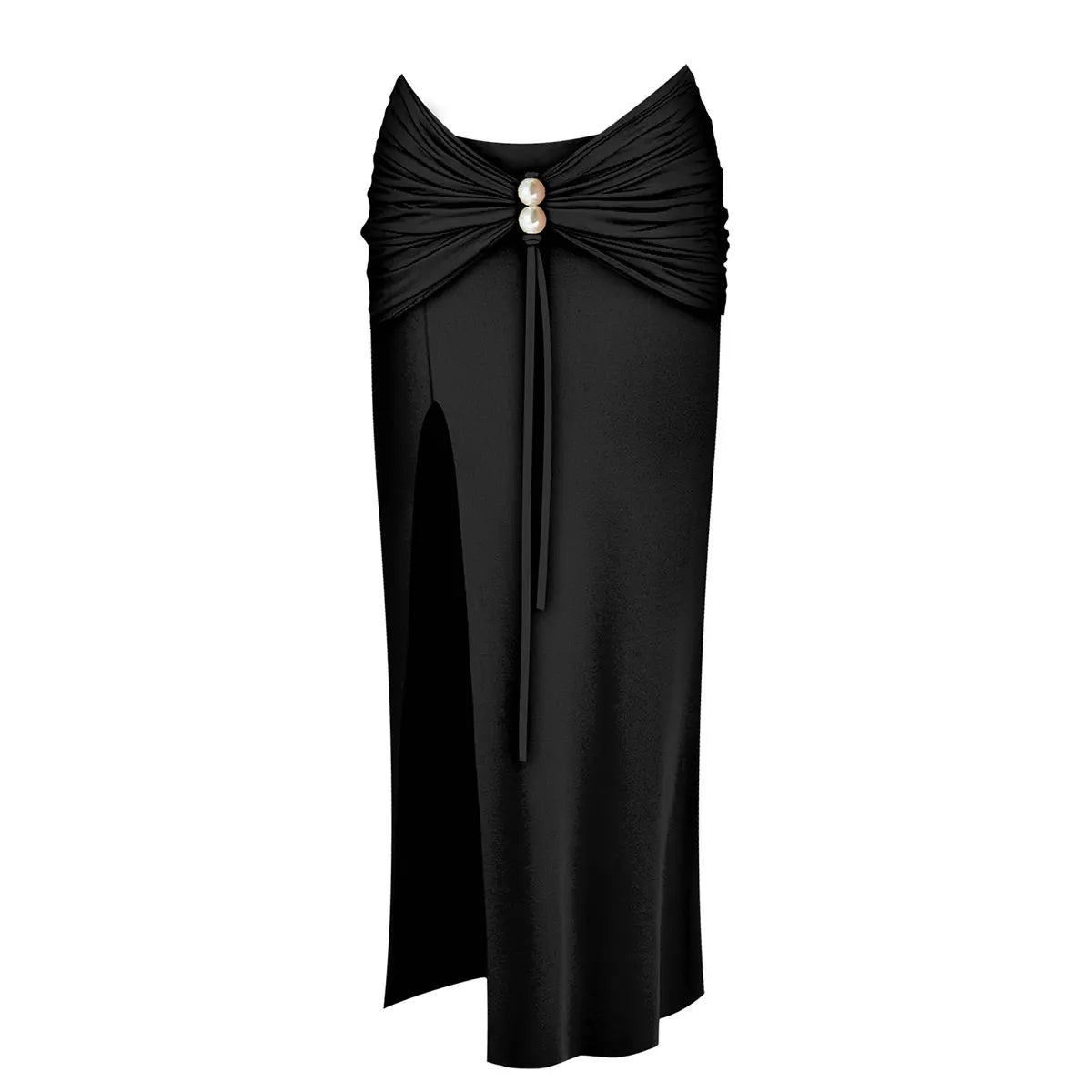 Elegant Shirred One-Piece Swimsuit