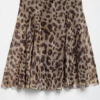 Daring Leopard Print Mini Dress