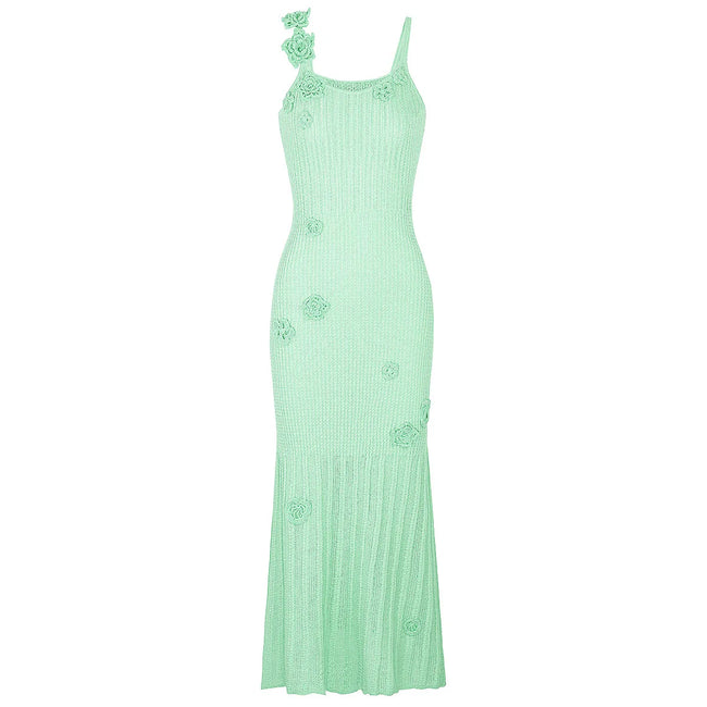 Radiant Floral Spaghetti Strap Maxi Dress Hover Image