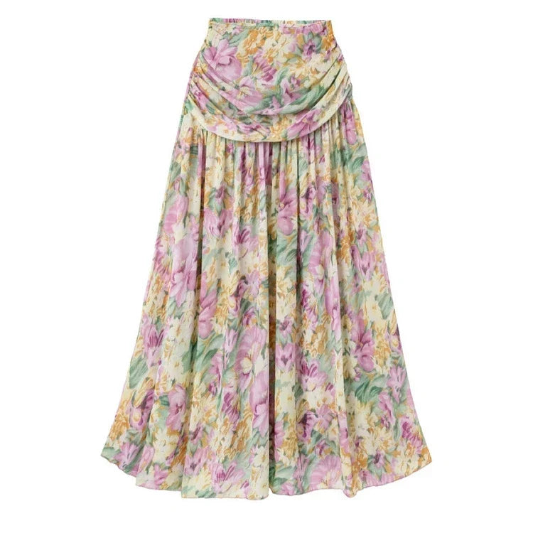 Wanderlust Floral Ruffle Swimsuit Set