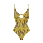 Radiant Abstract Printed Swimsuit Set