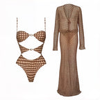 Fearless Cutout Printed Swimsuit