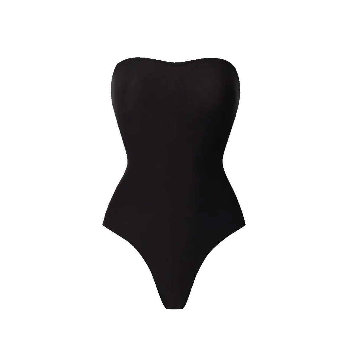 Radiant Strapless Solid Swimsuit Set