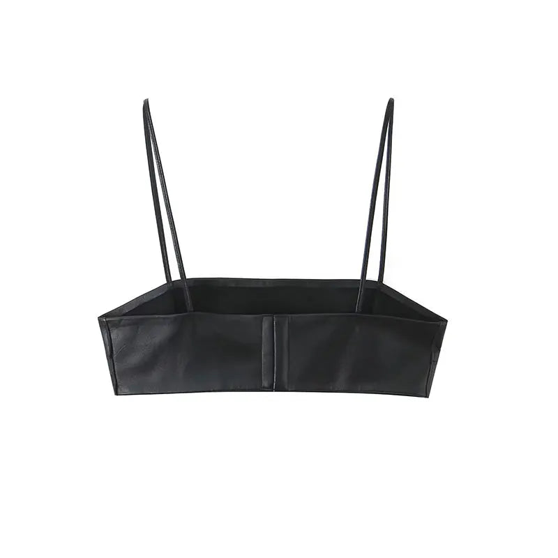 Fierce Faux Leather Midi Set