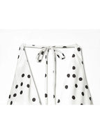 Radiant Lace Polka Dot Maxi Dress