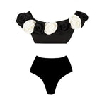 Radiant Ruffle Floral One-Piece Swimsuit