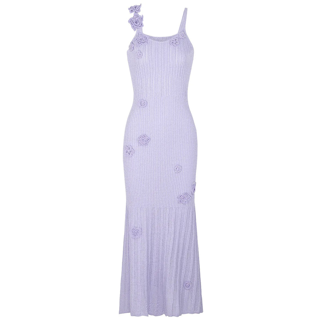 Radiant Floral Spaghetti Strap Maxi Dress