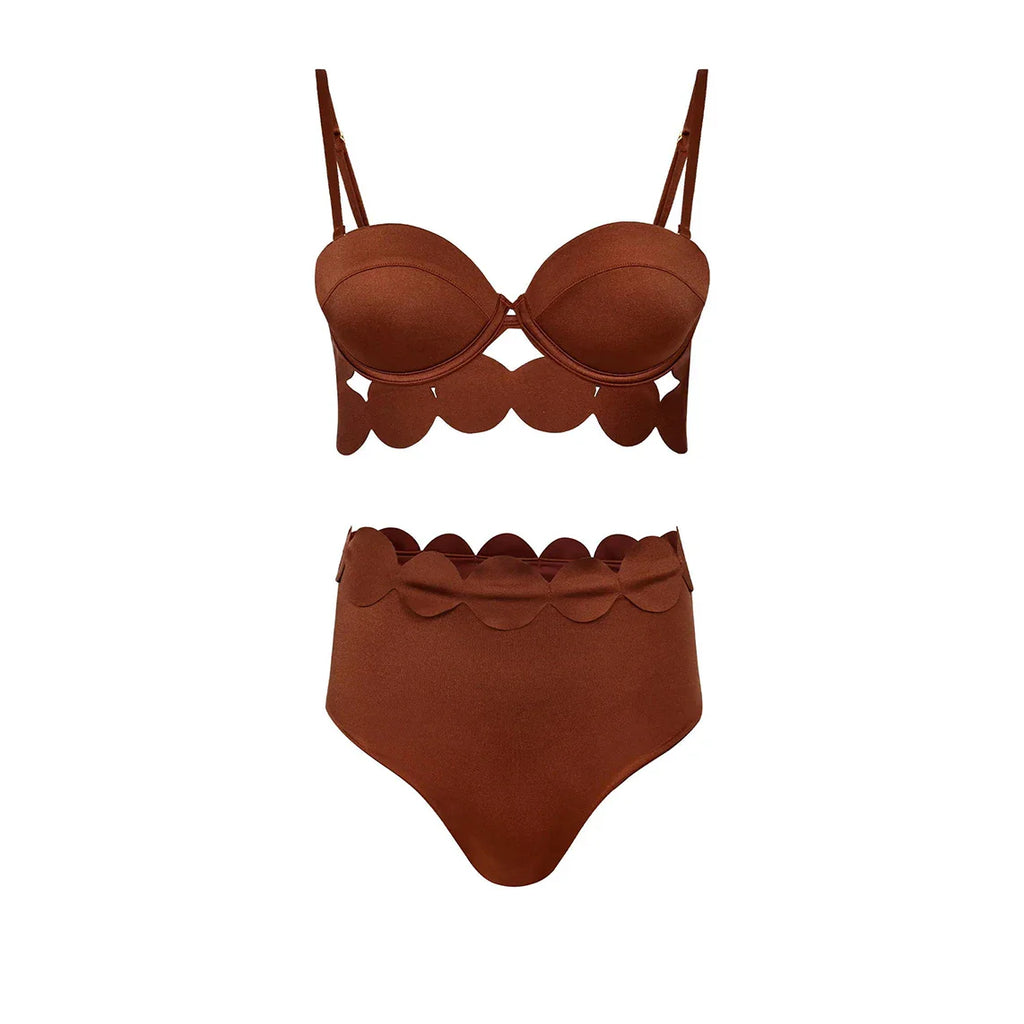 Confident Laser Cut Bikini Set