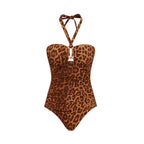 Fierce Leopard Retro One-Piece