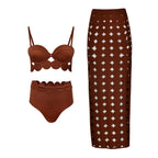 Confident Laser Cut Bikini Set