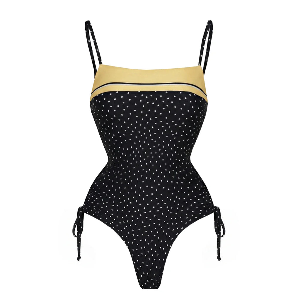 Radiant Polka Dot Bikini Set