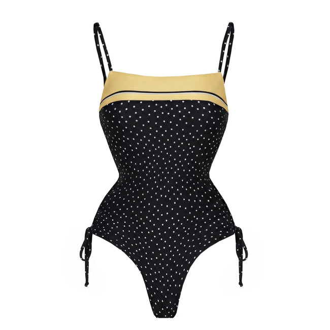 Radiant Polka Dot Bikini Set Hover Image