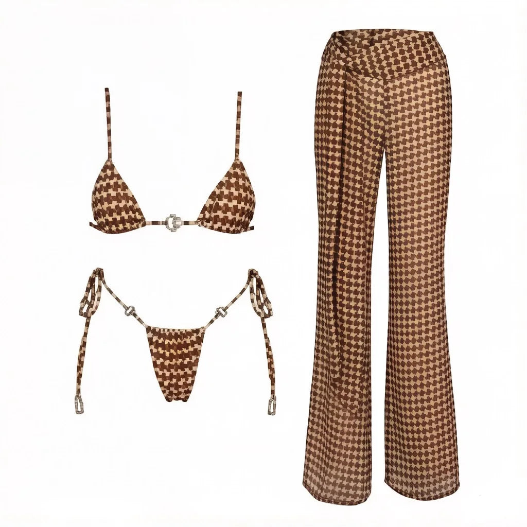 Fearless Cutout Printed Swimsuit