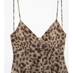 Daring Leopard Print Mini Dress