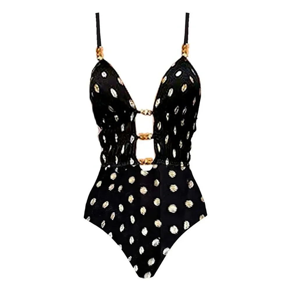 Radiant Polka Dot Bikini Set
