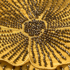 Radiant Gold Halter Maxi Dress