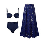 Confident Laser Cut Bikini Set