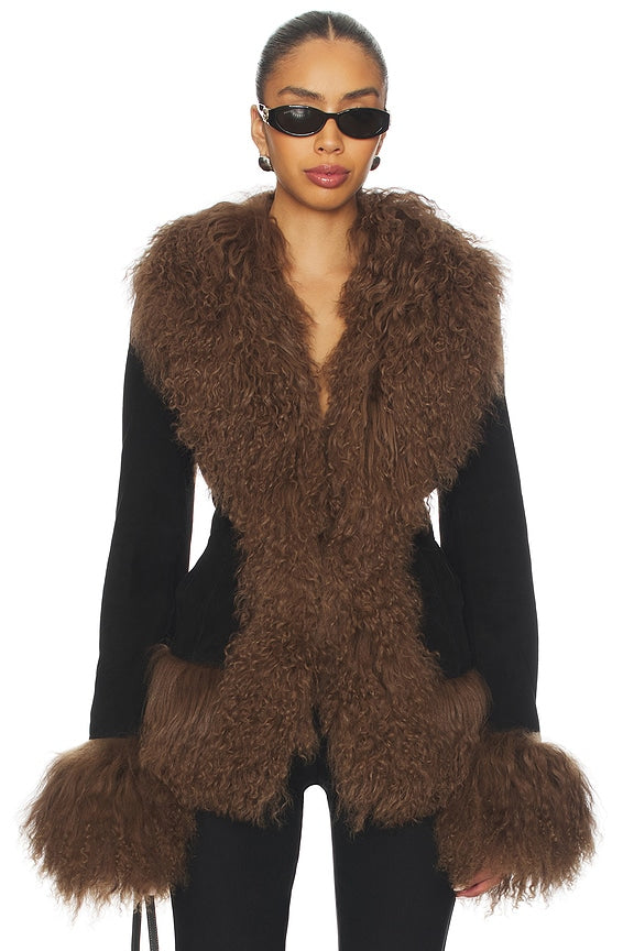 Dorothy Suede Coat