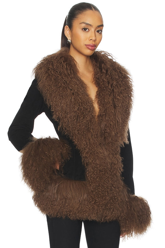 Dorothy Suede Coat