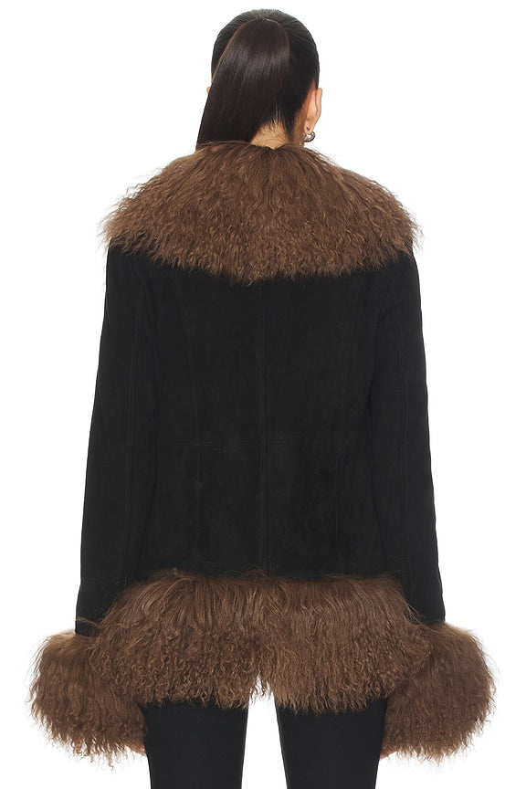 Dorothy Suede Coat